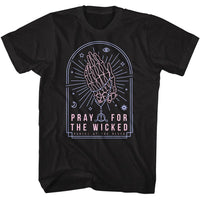 Thumbnail for PANIC AT THE DISCO-PANIC AT THE DISCO PRAY FOR THE WICKED-BLACK ADULT S/S TSHIRT