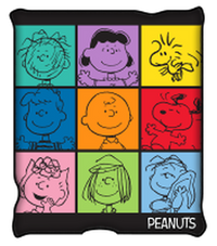 Thumbnail for Peanuts Character Multicolor Grid 45