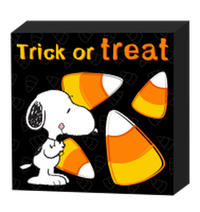 Thumbnail for Peanuts Halloween Candy Corn Trick or Treat  6