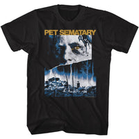 Thumbnail for PET SEMATARY-PET SEMATARY 3 COLOR POSTER-BLACK ADULT S/S TSHIRT