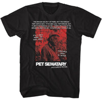 Thumbnail for PET SEMATARY-PET SEMATARY JUD QUOTES-BLACK ADULT S/S TSHIRT