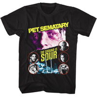 Thumbnail for PET SEMATARY-PET SEMATARY SOUR-BLACK ADULT S/S TSHIRT