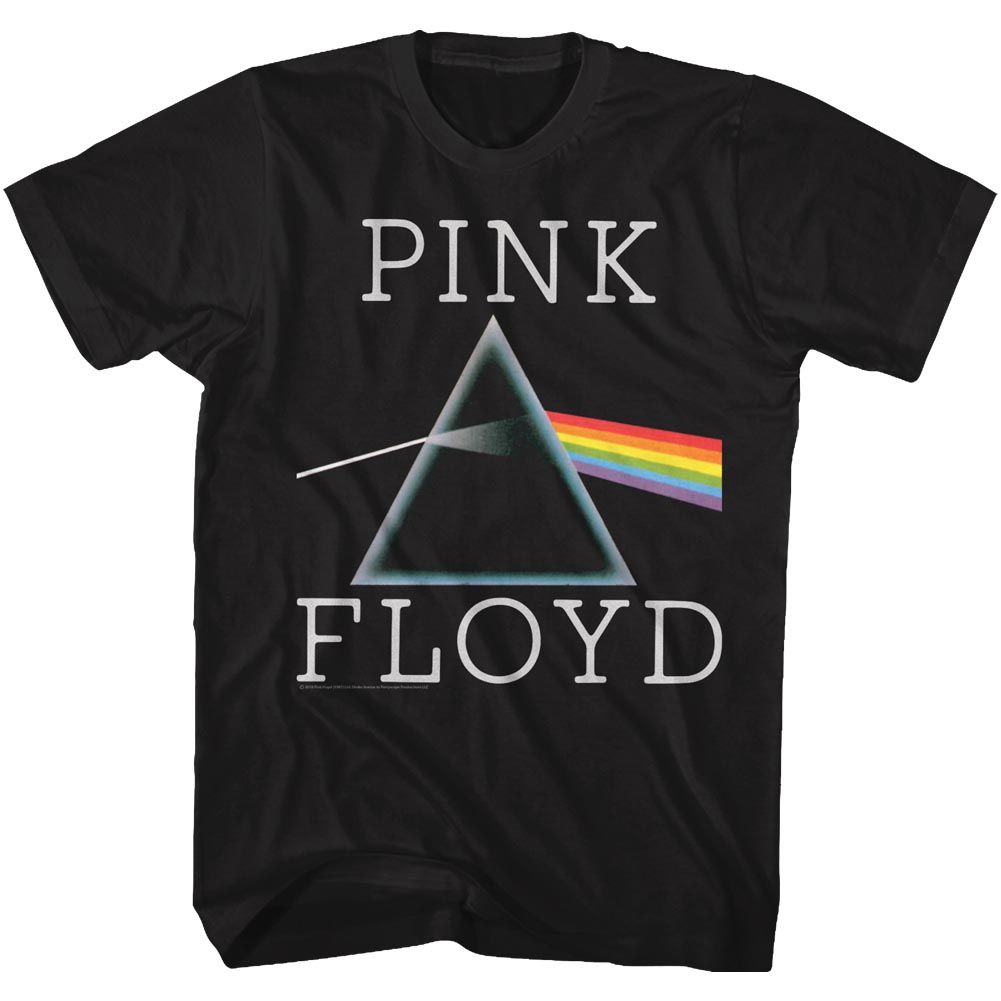 PINK FLOYD-PRISM-BLACK ADULT S/S TSHIRT