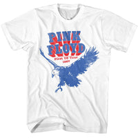 Thumbnail for PINK FLOYD-PINK FLOYD AMERICA TOUR-WHITE ADULT S/S TSHIRT