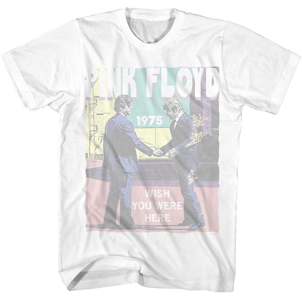 PINK FLOYD-PINK FLOYD WISH YOU-WHITE ADULT S/S TSHIRT