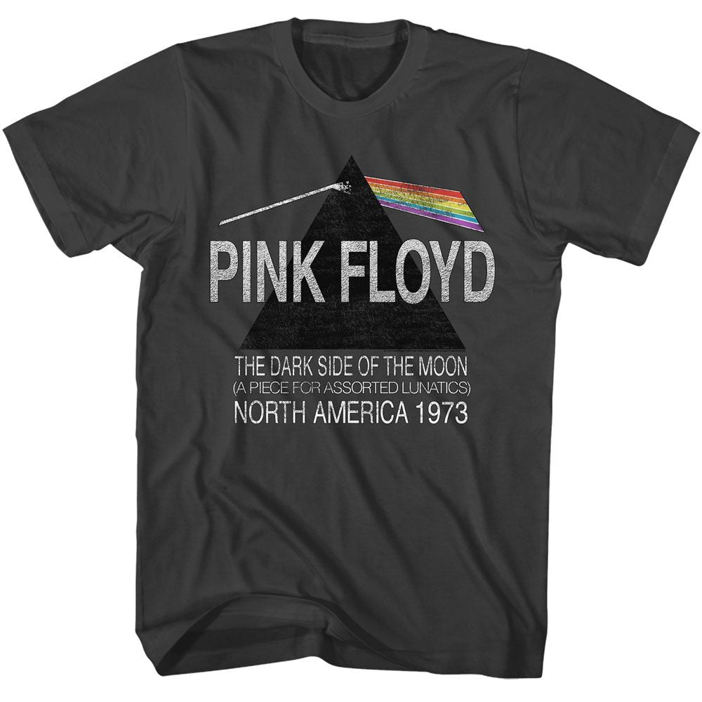 PINK FLOYD-PINK FLOYD NORTH AMERICA 1972-SMOKE ADULT S/S TSHIRT