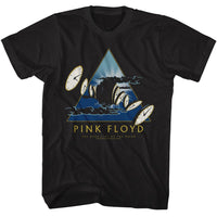 Thumbnail for PINK FLOYD-PINK FLOYD MELTING CLOCK-BLACK ADULT S/S TSHIRT