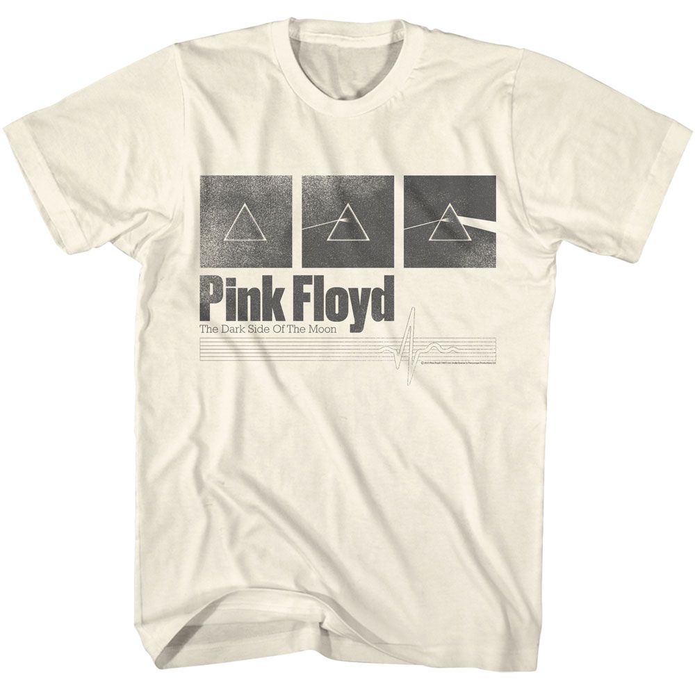 PINK FLOYD-PINK FLOYD DSOTM PRISM BOXES-NATURAL ADULT S/S TSHIRT