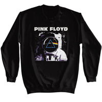 Thumbnail for PINK FLOYD-PINK FLOYD MOON-BLACK ADULT L/S SWEATSHIRT