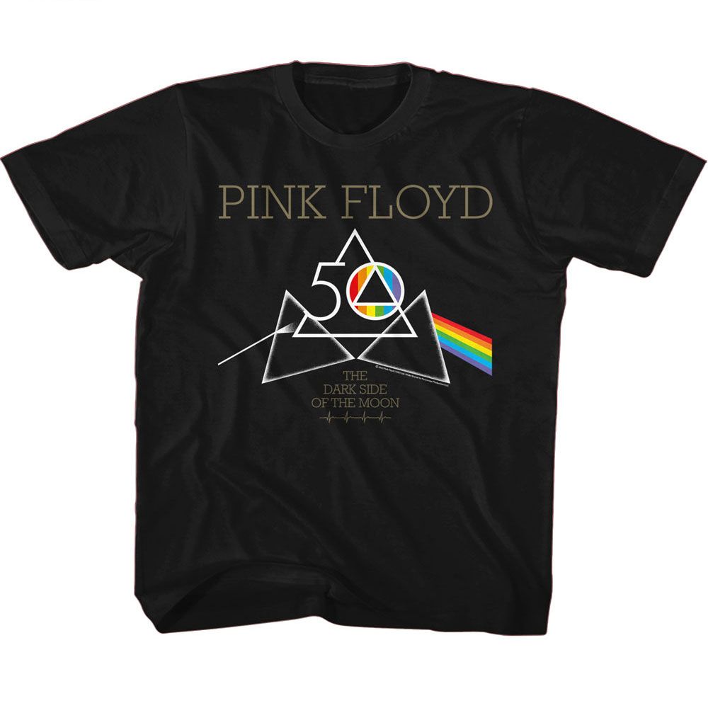 PINK FLOYD-PINK FLOYD 50TH TRIANGLES-BLACK TODDLER S/S TSHIRT