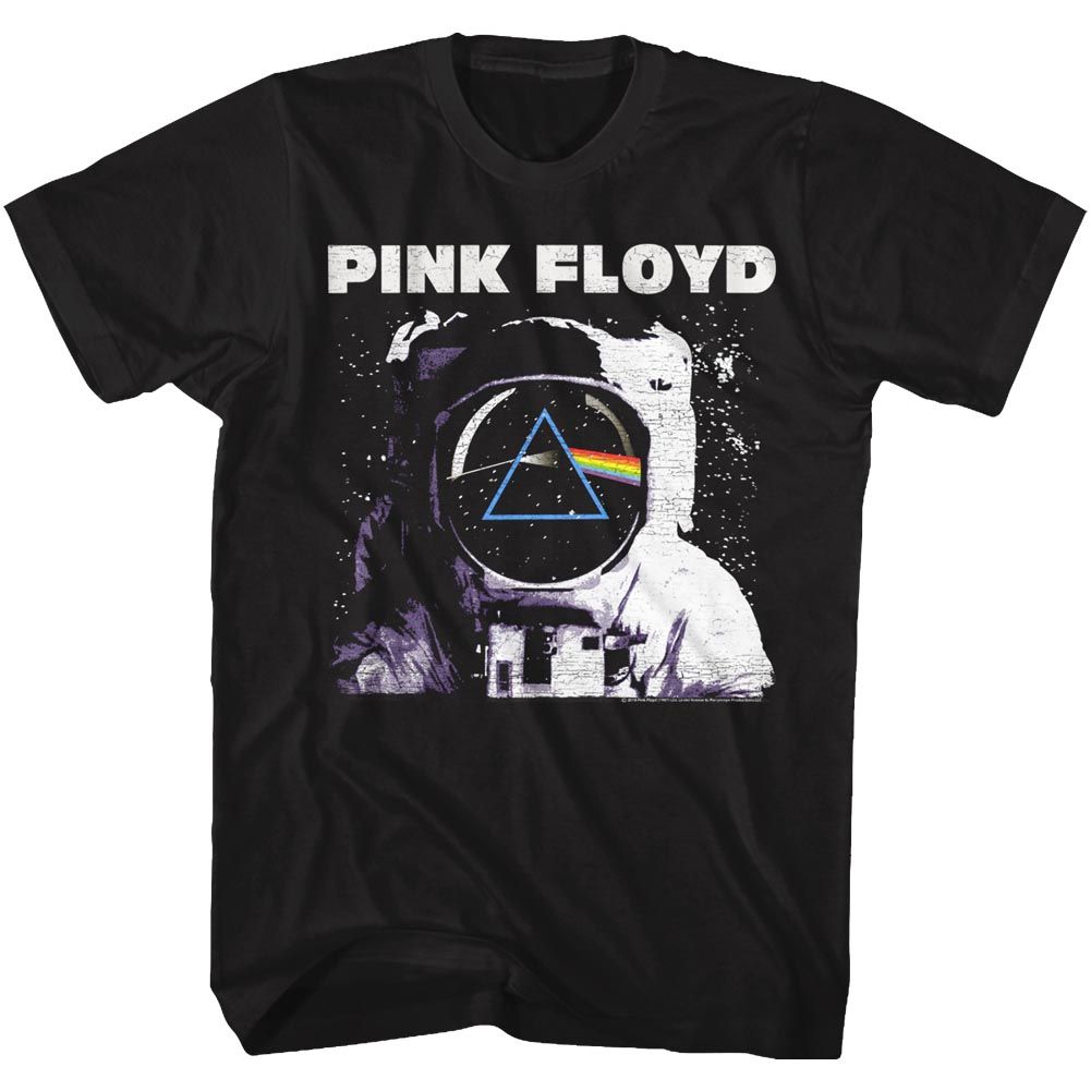 PINK FLOYD-MOON-BLACK ADULT S/S TSHIRT