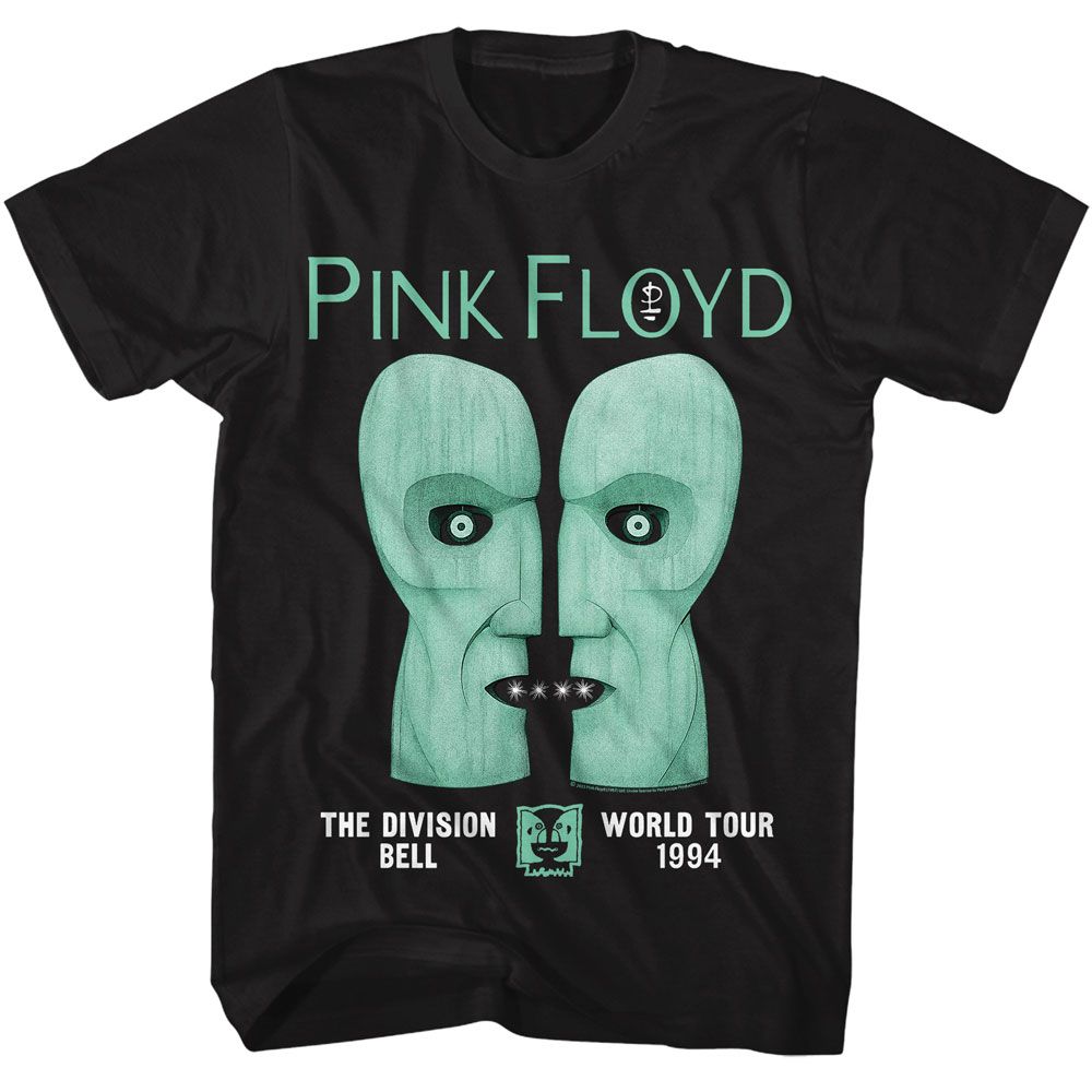 PINK FLOYD-PINK FLOYD DIVISION BELL TOUR-BLACK ADULT S/S TSHIRT