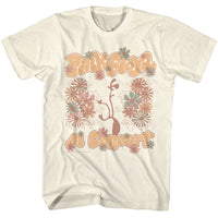 Thumbnail for PINK FLOYD-PINK FLOYD FLORAL LUNGS-NATURAL ADULT S/S TSHIRT
