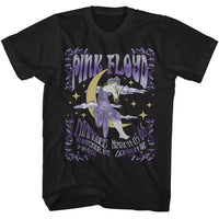 Thumbnail for PINK FLOYD-PINK FLOYD MOON GIRL-BLACK ADULT S/S TSHIRT