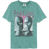 Thumbnail for PINK FLOYD-PINK FLOYD DIVISION BELL HEADS-SEAFOAM ADULT S/S COMFORT COLOR TSHIRT
