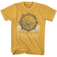 Thumbnail for PINK FLOYD-PINK FLOYD SUN CLOCK-GINGER ADULT S/S TSHIRT
