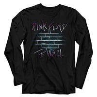 Thumbnail for PINK FLOYD-PURPLE FLOYD-BLACK ADULT L/S TSHIRT