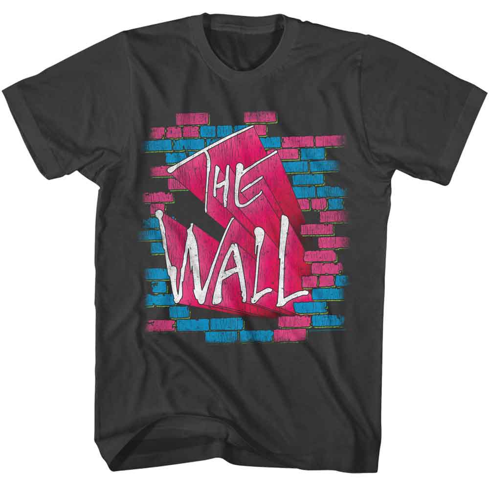 PINK FLOYD-PINK FLOYD THE WALL BRICKS-SMOKE ADULT S/S TSHIRT