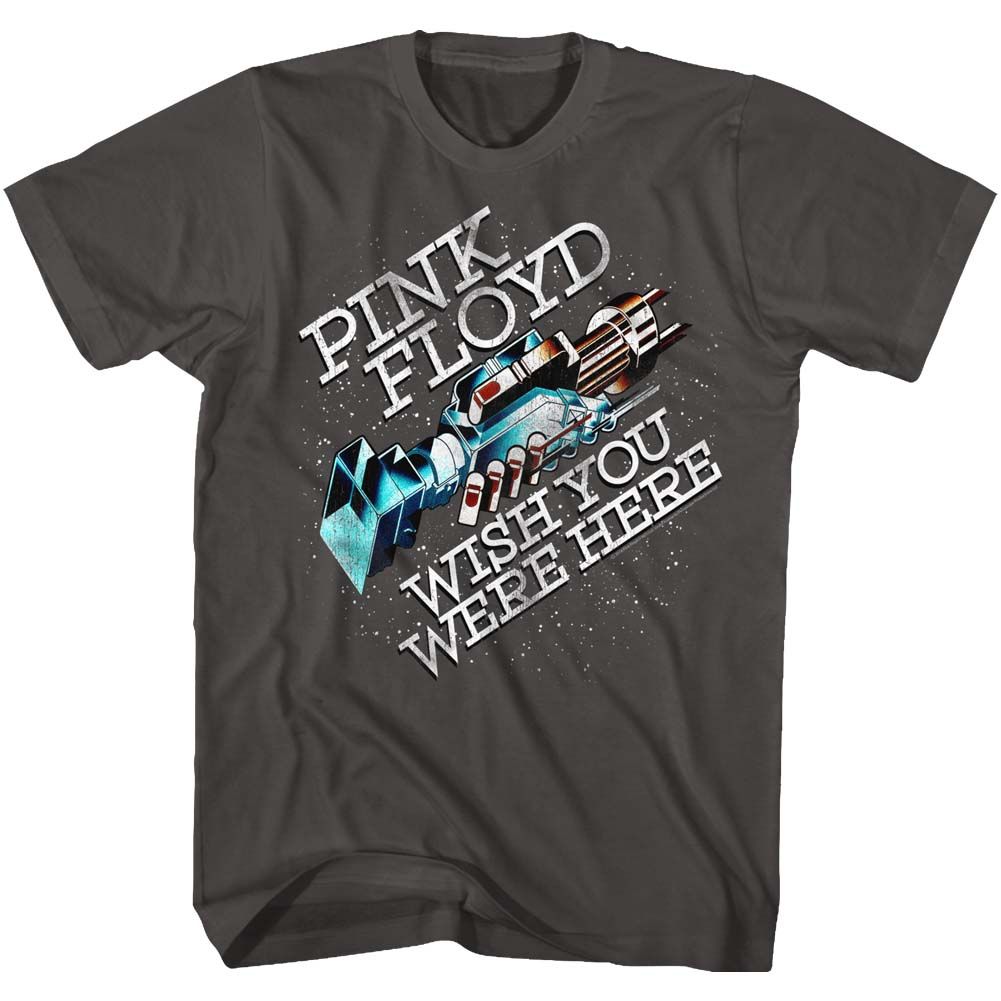 PINK FLOYD-WYWH IN SPACE-SMOKE ADULT S/S TSHIRT