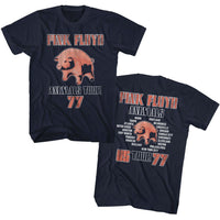 Thumbnail for PINK FLOYD-ANIMALS 77-NAVY ADULT S/S TSHIRT