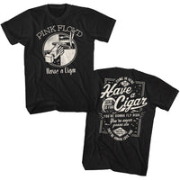 Thumbnail for PINK FLOYD-HAVE A CIGAR-BLACK ADULT S/S TSHIRT