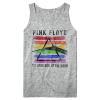 Thumbnail for PINK FLOYD-BLK LIGHT-GRAY HEATHER ADULT TANK
