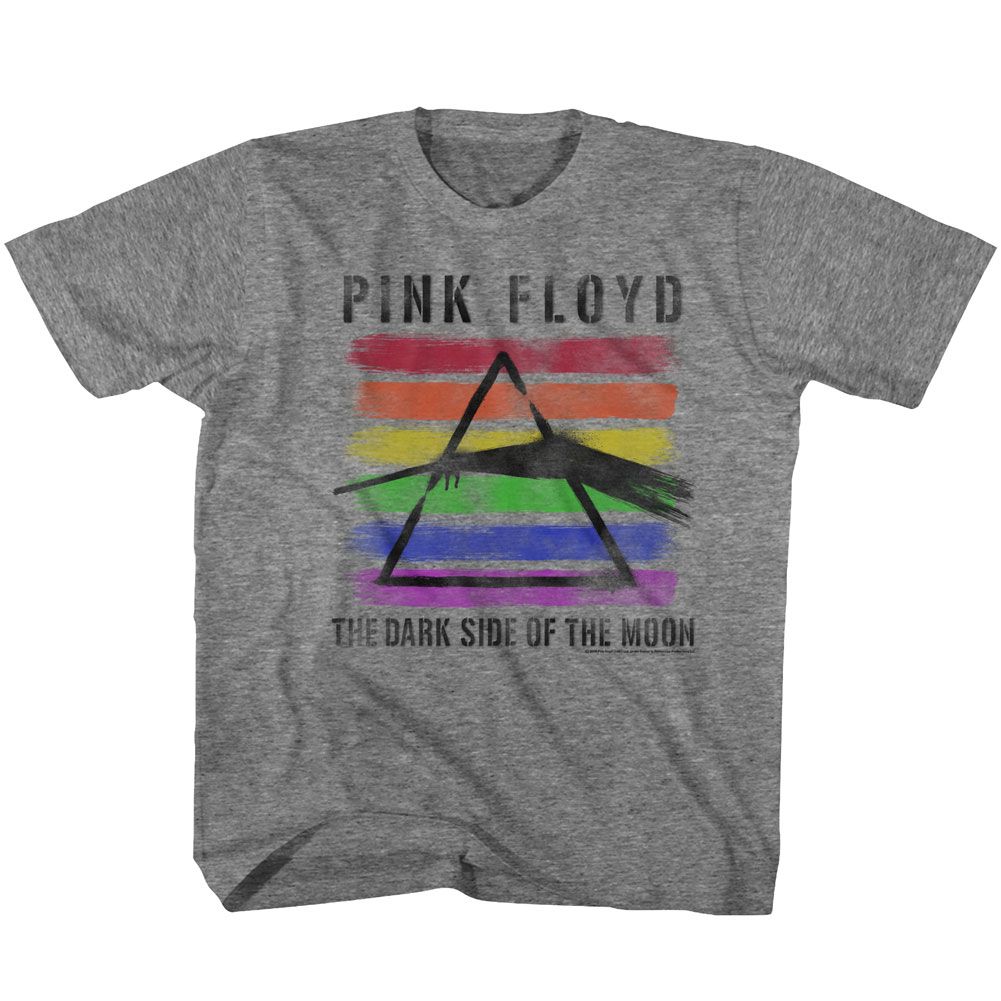 PINK FLOYD-BLACK LIGHT-GRAPHITE HEATHER TODDLER S/S TSHIRT
