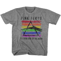 Thumbnail for PINK FLOYD-BLACK LIGHT-GRAPHITE HEATHER YOUTH S/S TSHIRT