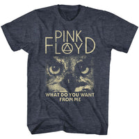 Thumbnail for PINK FLOYD-WDYWFM-NAVY HEATHER ADULT S/S TSHIRT