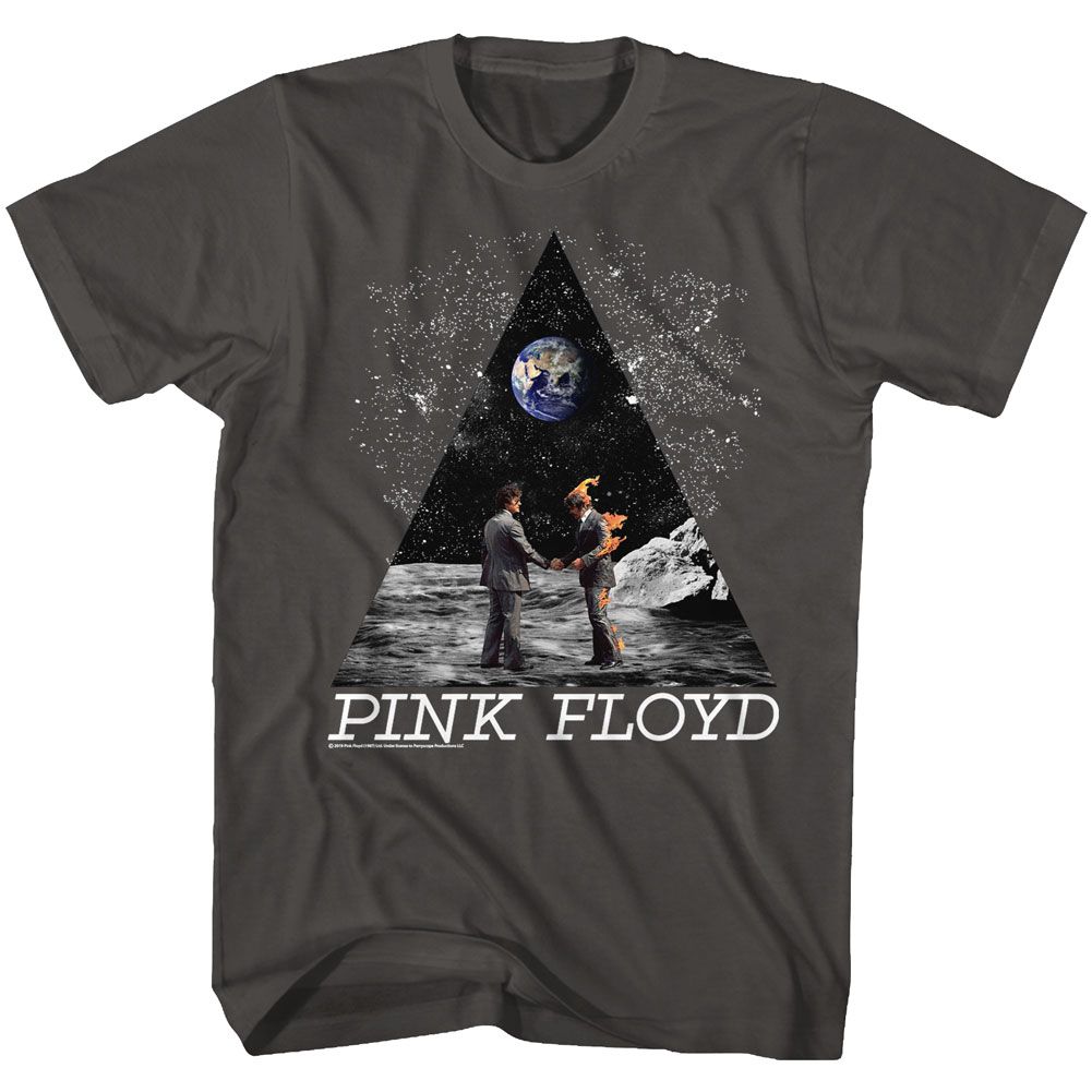 PINK FLOYD-SHAKE IN SPACE-SMOKE ADULT S/S TSHIRT