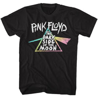 Thumbnail for PINK FLOYD-DARK SIDE GRADIENT-BLACK ADULT S/S TSHIRT