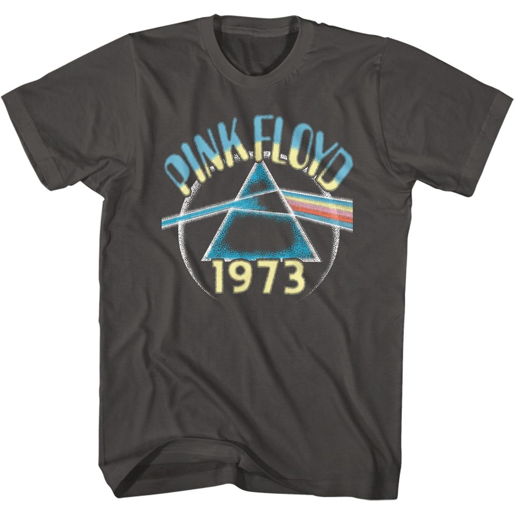 PINK FLOYD-DOTTY TEXTURE CIRCLE-SMOKE ADULT S/S TSHIRT