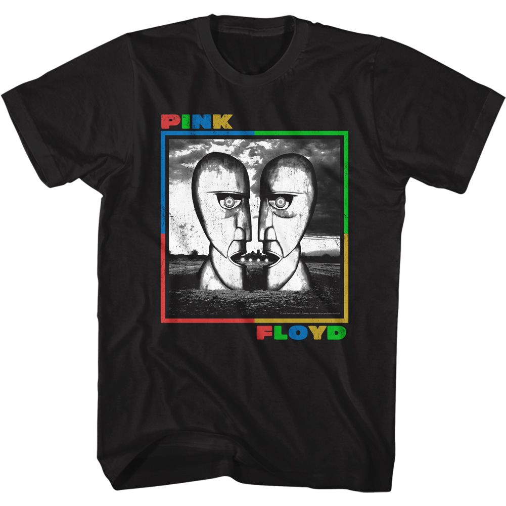 PINK FLOYD-BW DIVISION BELL-BLACK ADULT S/S TSHIRT