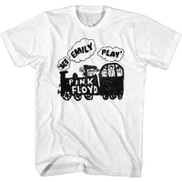 Thumbnail for PINK FLOYD-SEE EMILY PLAY-WHITE ADULT S/S TSHIRT