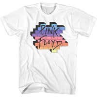 Thumbnail for PINK FLOYD-RAINBOW WALL-WHITE ADULT S/S TSHIRT