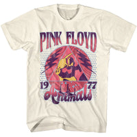 Thumbnail for PINK FLOYD-PINK FLOYD ANIMALS-NATURAL ADULT S/S TSHIRT