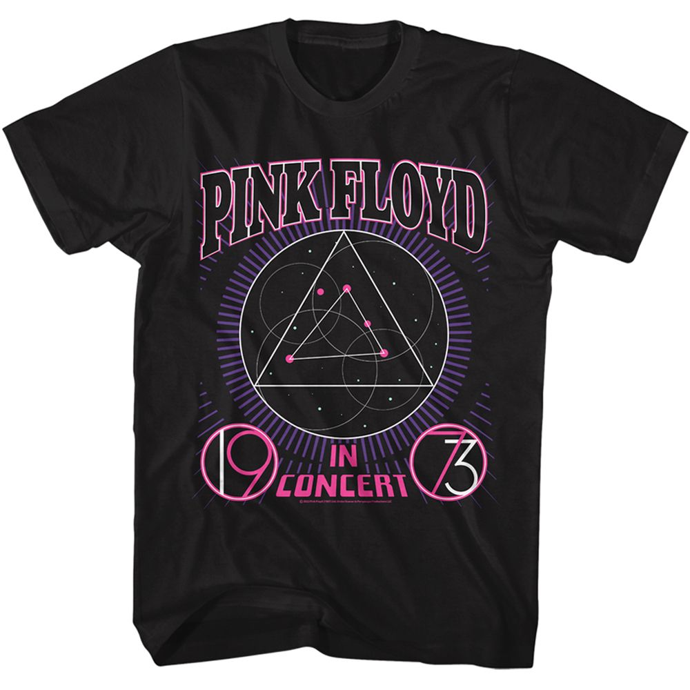 PINK FLOYD-PINK FLOYD TRIANGULUM-BLACK ADULT S/S TSHIRT