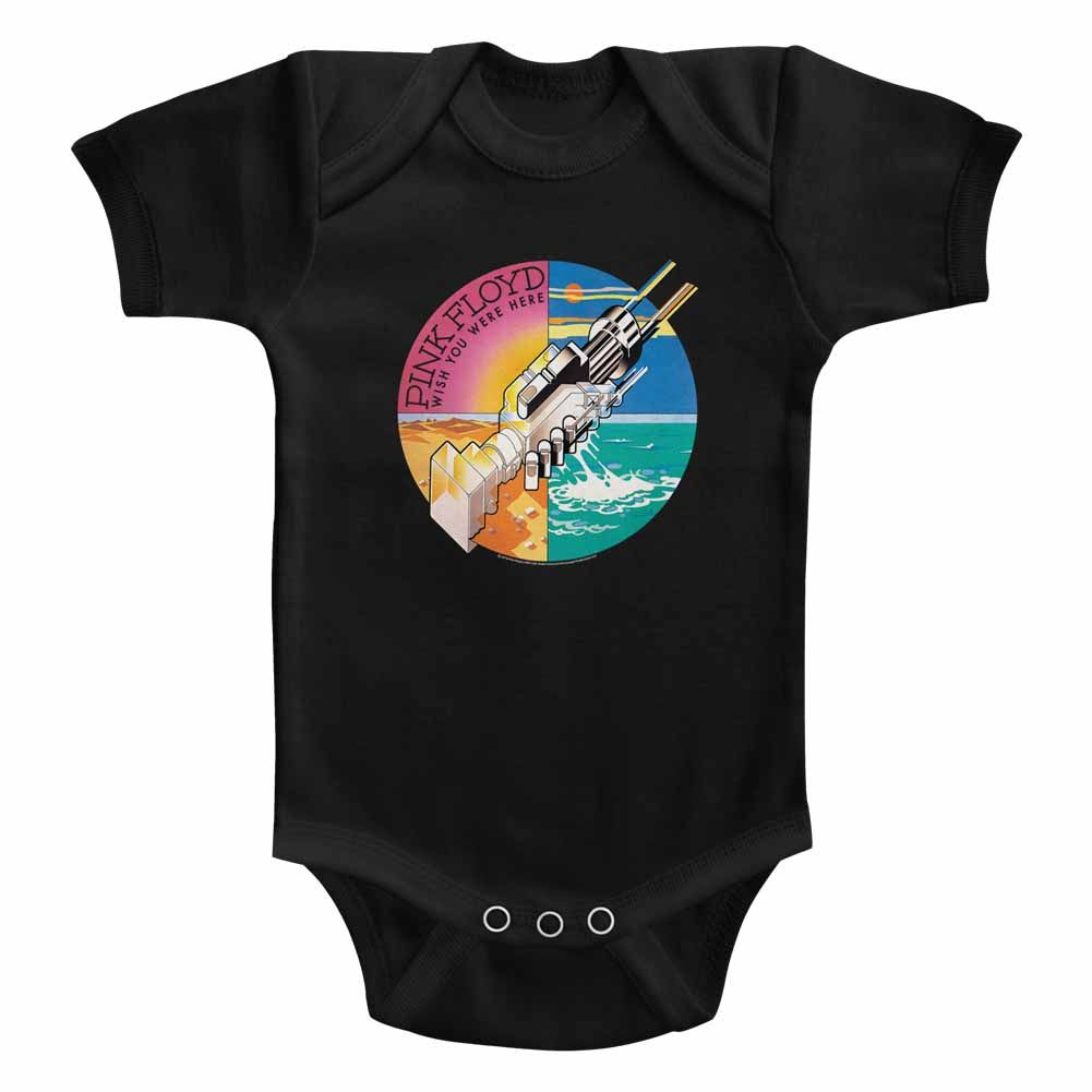 PINK FLOYD-WYWH HANDS-BLACK INFANT S/S BODYSUIT