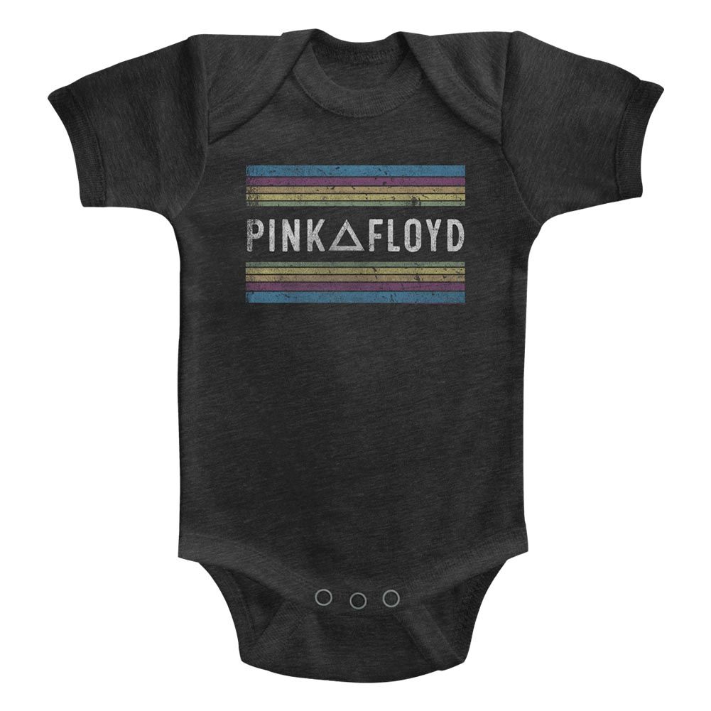 PINK FLOYD-PINK FLOYD RAINBOWS-VINTAGE SMOKE INFANT S/S HEATHER BODYSUIT