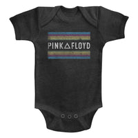 Thumbnail for PINK FLOYD-PINK FLOYD RAINBOWS-VINTAGE SMOKE INFANT S/S HEATHER BODYSUIT