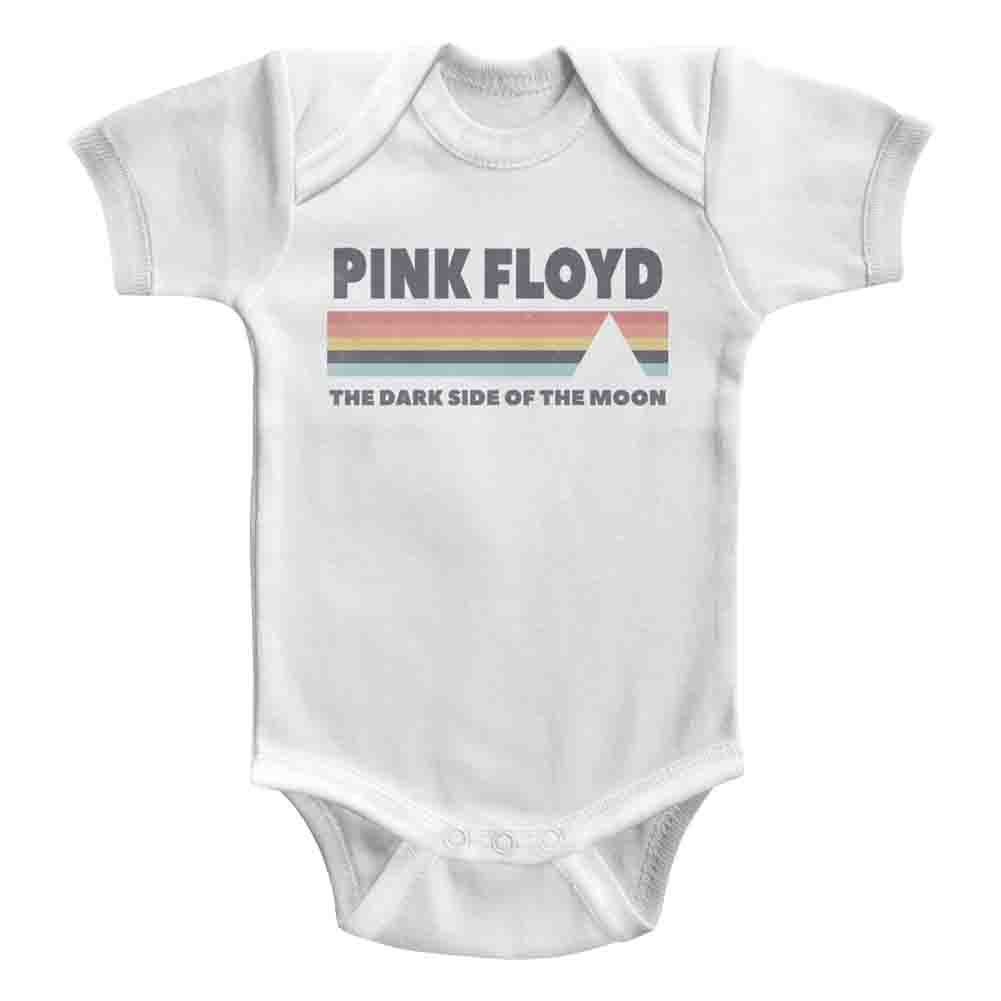 PINK FLOYD-DSOTM-WHITE INFANT S/S BODYSUIT