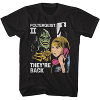 Thumbnail for POLTERGEIST-CAROL ANNE AND THE BEAST-BLACK ADULT S/S TSHIRT