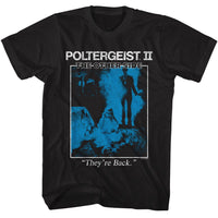 Thumbnail for POLTERGEIST-POLTERGEIST THEYRE BACK POSTER-BLACK ADULT S/S TSHIRT