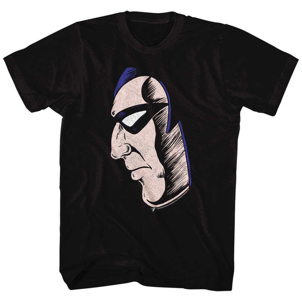PHANTOM-PHANTOM FACE-BLACK ADULT S/S TSHIRT