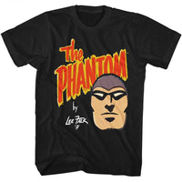 Thumbnail for THE PHANTOM-THE PHANTOM THE PHANTOMS FACE-BLACK ADULT S/S TSHIRT
