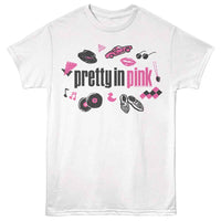 Thumbnail for Pretty In Pink - Scribble Graphics T-Shirt