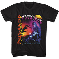 Thumbnail for PUMPKINHEAD-PUMPKINHEAD DEMON OF REVENGE-BLACK ADULT S/S TSHIRT