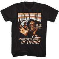Thumbnail for PUMPKINHEAD-PUMPKINHEAD KEEP AWAY-BLACK ADULT S/S TSHIRT