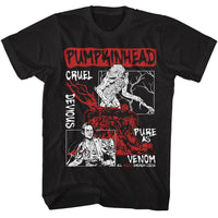 Thumbnail for PUMPKINHEAD-PUMPKINHEAD PANELS-BLACK ADULT S/S TSHIRT