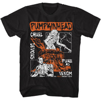Thumbnail for PUMPKINHEAD-PUMPKINHEAD PANELS ALT-BLACK ADULT S/S TSHIRT